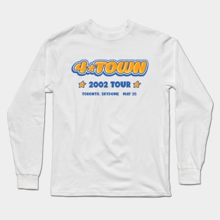 4Town World Tour - Toronto 2002 Concert Tee Long Sleeve T-Shirt